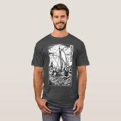 フリース人パパ Tシャツ (正面フル)