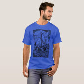 フリース人パパ Tシャツ (正面フル)