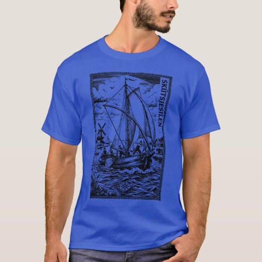 フリース人パパ Tシャツ (正面)