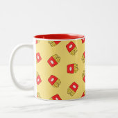 フリース ツートーンマグカップ (左)