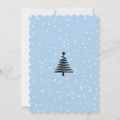 フリース ナビダッド - 面白いクリスマス スウェーター デザイン (裏面)