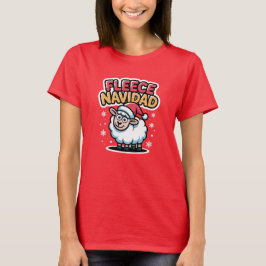 フリース・ナビダード・ホリデー・スローTシャツ Tシャツ