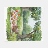 フリース ピクニックブランケット (正面(横))
