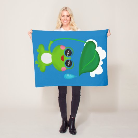 フリース ブランケット、60"x80" (インサイチュ)