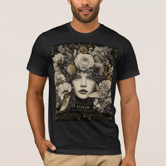 フリース・モノリー – ゴシックファインアート Tシャツ (正面)