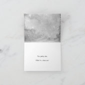 フリースNavidadヒツジ写真ホールディングホリデーカード シーズンカード (内部)