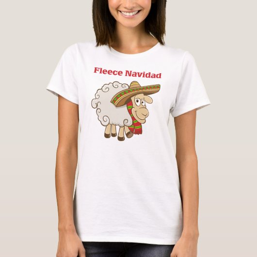 フリースNavidad Tシャツ (正面)