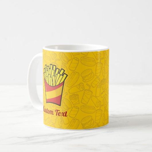 フリーズフランスのコーヒーマグ コーヒーマグカップ (正面左)