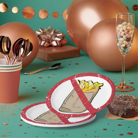 フリーズ記号なし ペーパープレート