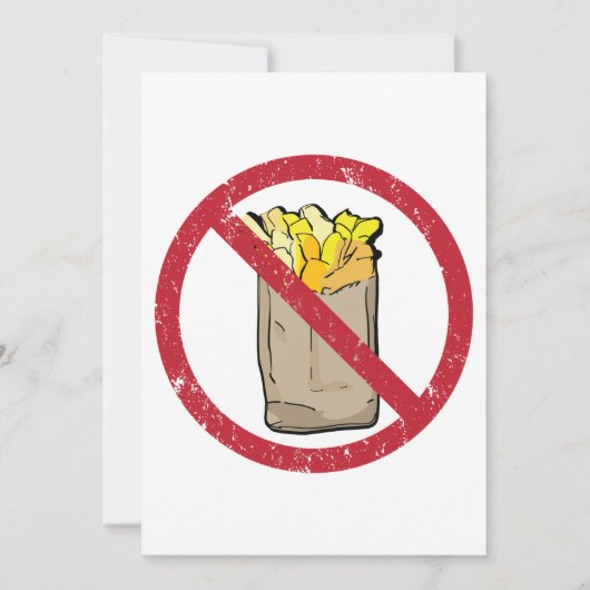 フリーズ記号なし 招待状 (正面)