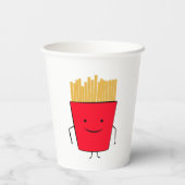 フリーズ カートゥーン ペーパーカップ (裏面)