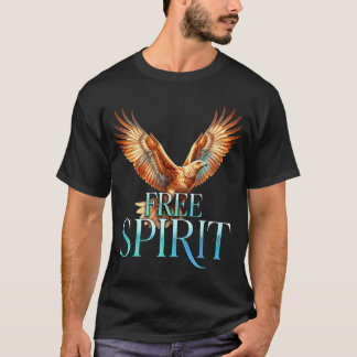 フリーソウルイーグル自由ヴィンテージストリートウェア Tシャツ