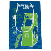 フリータイムアーケードミディアム抱き枕 ミディアムペーパーバッグ (正面)