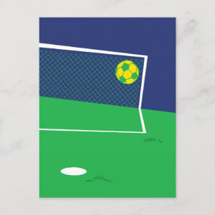 フリータイムサッカーはがき ポストカード