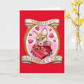 フリーダテールバレンタイン·カード カード (黄色い花)