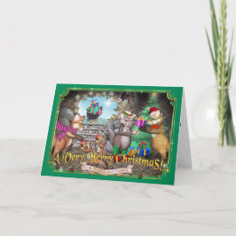 フリーダテール2020クリスマスカード カード