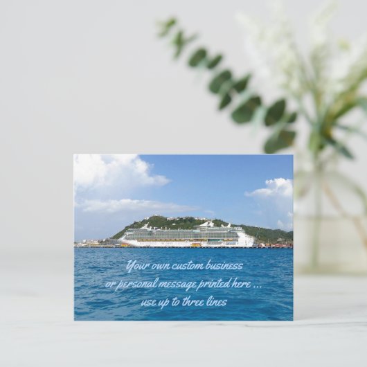 フリーダムアットセントマーティンカスタムクルーズメイラー ポストカード (スタンド正面)