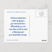 フリーダムアットセントマーティンカスタムクルーズメイラー ポストカード (裏面)