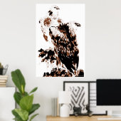 フリーダムイーグルズプリント ポスター (ホームオフィス)