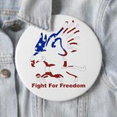 フリーダムイーグルボタン 缶バッジ (インサイチュ)