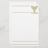 フリーダムイーグル固定 便箋 (正面/裏面)
