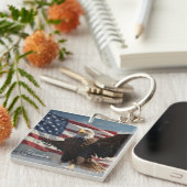 フリーダムイーグル キーホルダー (正面右)