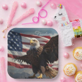 フリーダムイーグル ペーパープレート (パーティー)