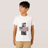 フリーダムウイルスリングや輪スロース Tシャツ (正面フル)