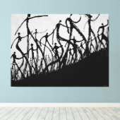 フリーダムウォーカーキャンバスプリント キャンバスプリント (インサイチュ (ウッドフロア))