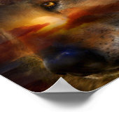 フリーダムウルフアートポスター/プリント ポスター (角)