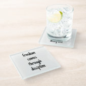 フリーダムガラスコースター ガラスコースター (アングル)