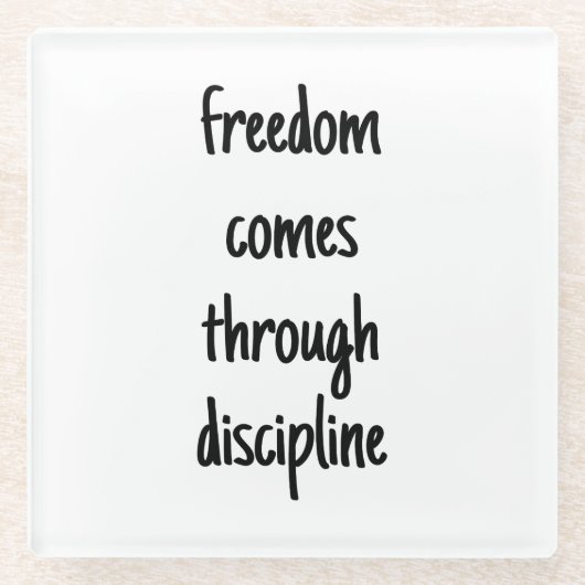 フリーダムガラスコースター ガラスコースター (正面)