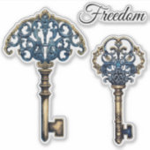 フリーダムキー シール (正面)