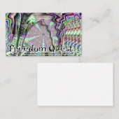 フリーダムクエスト(単語を変更できる) 名刺 (正面/裏面)