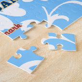 フリーダムクラシンハワイアンウディデザイン ジグソーパズル (側面)