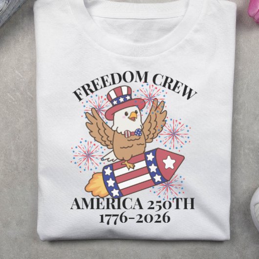 フリーダムクルー 250周年記念 独立記念日 Tシャツ