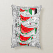 フリーダムグローバルスムード浮力船でガザへ アクセントクッション (裏面(縦))