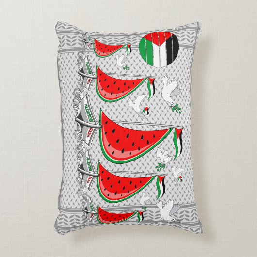 フリーダムグローバルスムード浮力船でガザへ アクセントクッション (正面(垂直))