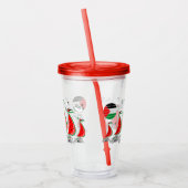 フリーダムグローバルスムード浮力船でガザへ アクリルタンブラー (左)