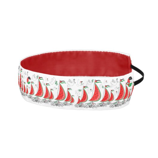 フリーダムグローバルスムード浮力船でガザへ アスレチックヘッドバンド (右)