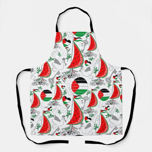 フリーダムグローバルスムード浮力船でガザへ エプロン (正面)