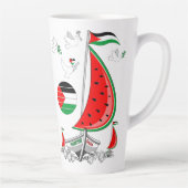 フリーダムグローバルスムード浮力船でガザへ カフェラテマグ (右)