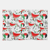 フリーダムグローバルスムード浮力船でガザへ キッチンタオル (横)