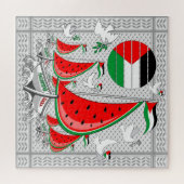 フリーダムグローバルスムード浮力船でガザへ ジグソーパズル (横)