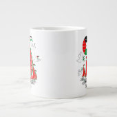 フリーダムグローバルスムード浮力船でガザへ ジャンボコーヒーマグカップ (正面)