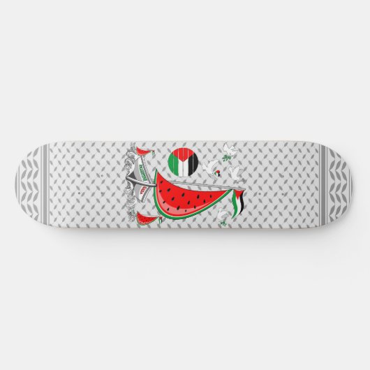 フリーダムグローバルスムード浮力船でガザへ スケートボード (横)