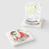 フリーダムグローバルスムード浮力船でガザへ ストーンコースター (横)