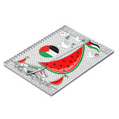 フリーダムグローバルスムード浮力船でガザへ ノートブック (左側)