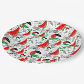 フリーダムグローバルスムード浮力船でガザへ ペーパープレート (アングル)