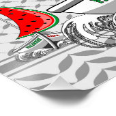 フリーダムグローバルスムード浮力船でガザへ ポスター (コーナー)